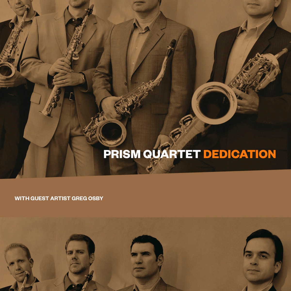 Dedication by PRISM Quartet album cover