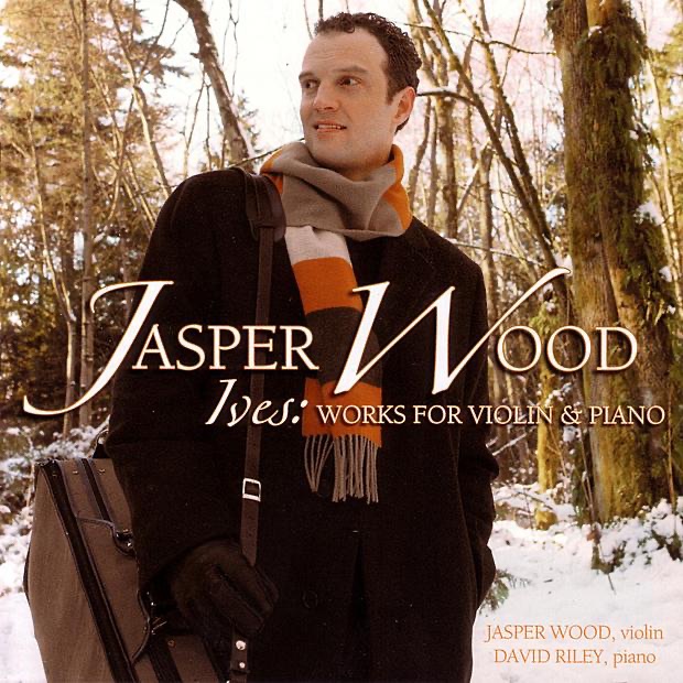 Ives: Works for Violin & Piano by David Riley & Jasper Wood album cover