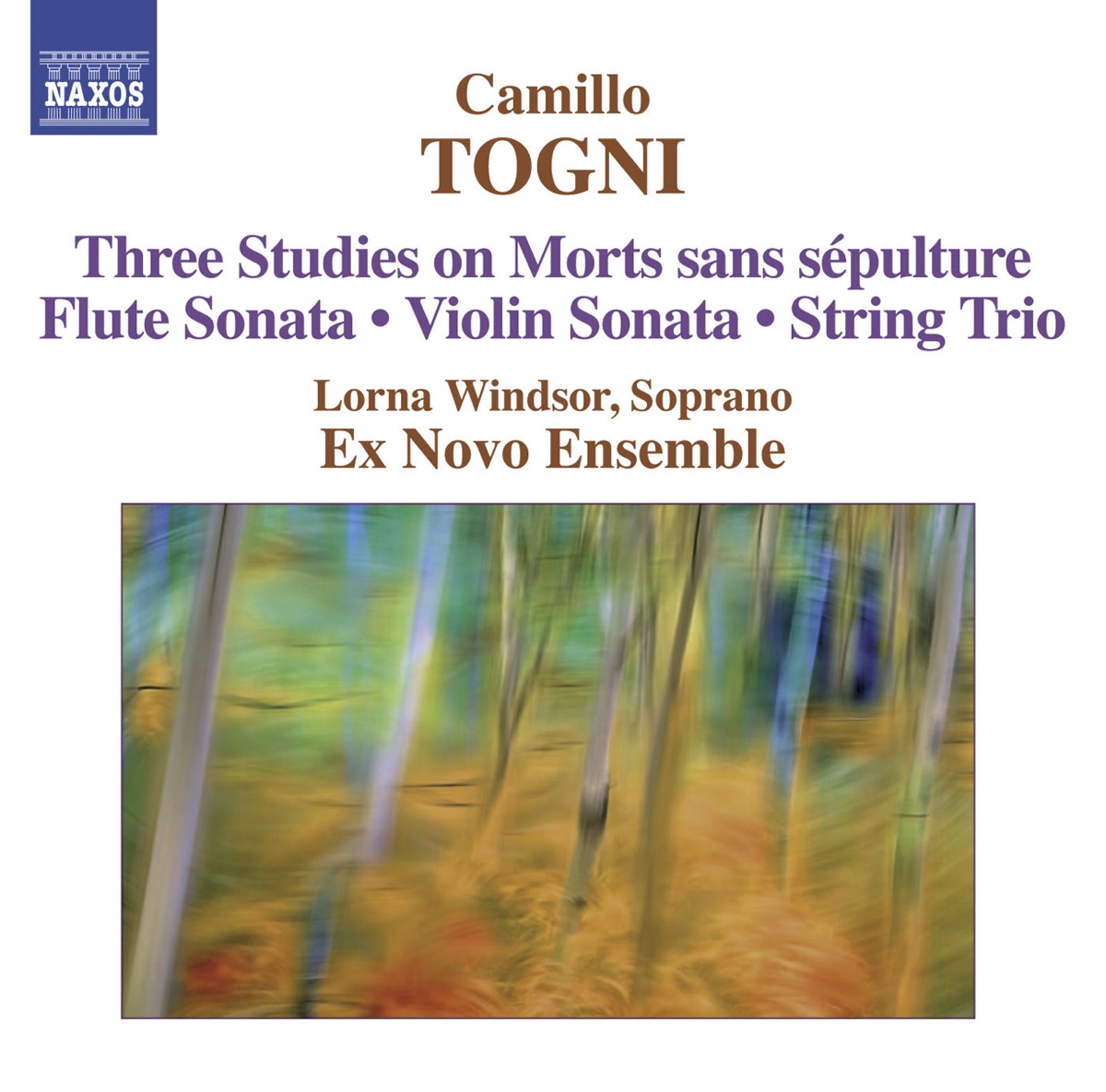 Togni: Sonata for Flute and Piano, Op. 35 & Sonata for Violin and Piano, Op. 37 by Aldo Orvieto, Lorna Windsor & Daniele Ruggieri album cover