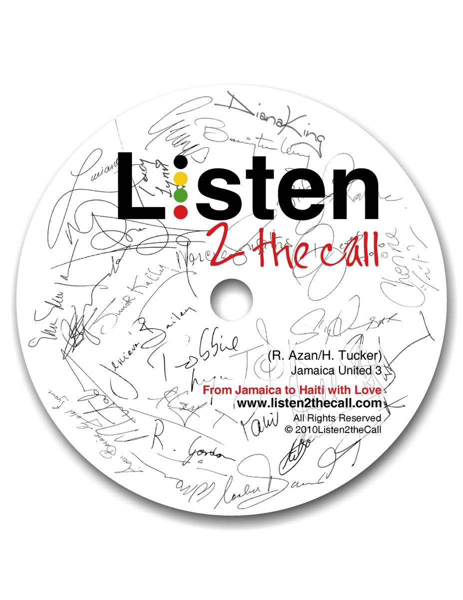 Listen2TheCall (Acoustic Mix) by Toots Hibbert, Barrington Levy, Beres Hammond, Beenie Man, Diana King, Maxi Priest, Tarrus Riley, Luciano, Marcia Griffiths, Carlene Davis, Alaine, Cherlne Anderson, Wayne Marshall, T.O.K, Gramps Morgan, Nadine Sutherland, Susan Couch, Pam Hall, Chevelle Franklyn, Una Morgan, Junior Kelly, Jenieve Bailey, Mutabaruka, Junior Reid, Terry Lynn, Brian Gold, Sly Dunbar, Robbie Shakespeare, Chinna Smith, Bo Peep, Harry T, Bubble & Robbie Lynn album cover