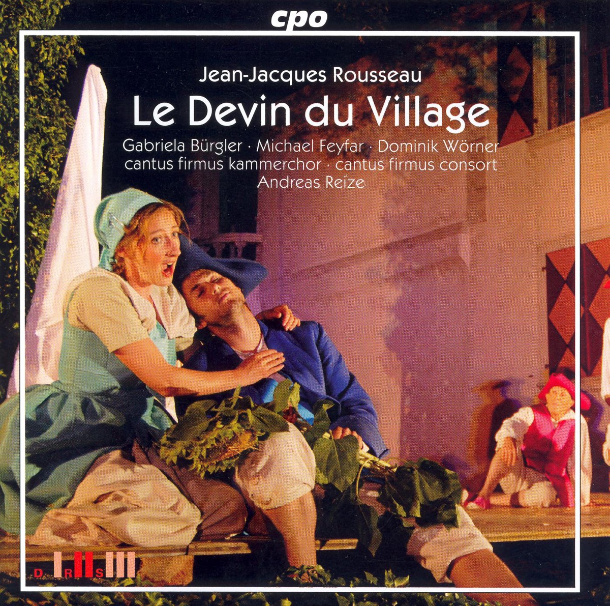 Rousseau: Devin Du Village (Le) by Dominik Wörner, Gabriela Bürgler, Michael Feyfar, Cantus Firmus Chamber Choir, Cantus Firmus Consort & Andreas Reize album cover