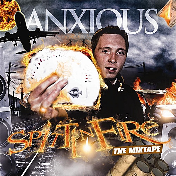 Anxious Spittin Fire - EP by Anxious album cover