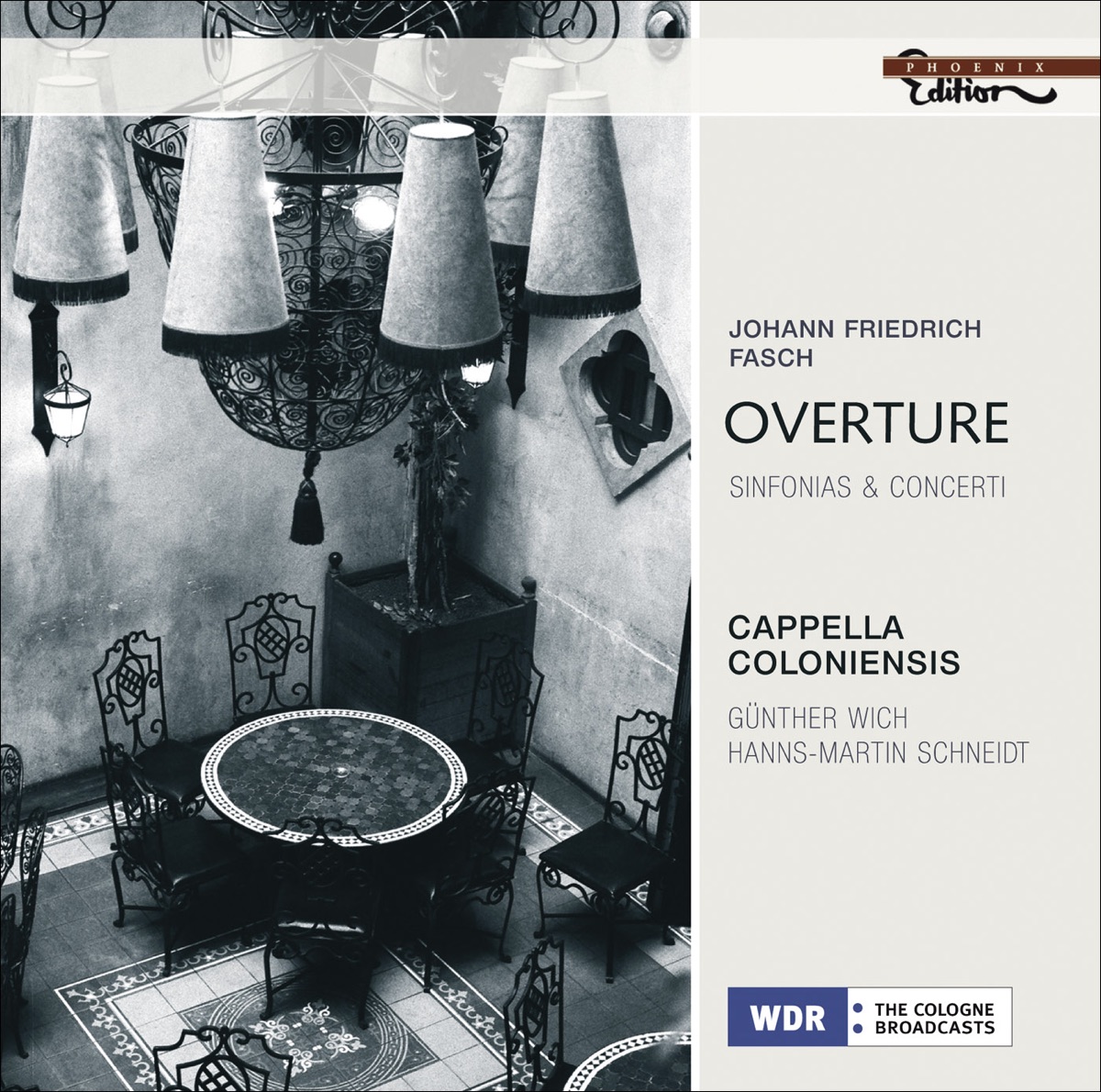 Fasch: Orchestral Music by Cappella Coloniensis, Hanns-Martin Schneidt, Hans-Martin Linde, Helmut Hucke, Günther Höller, Gunther Wich & Walter Stiftner album cover