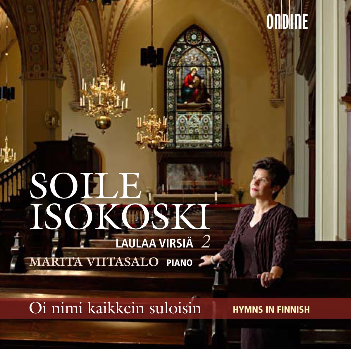 Isokoski: Finnish Hymns by Soile Isokoski & Marita Viitasalo album cover