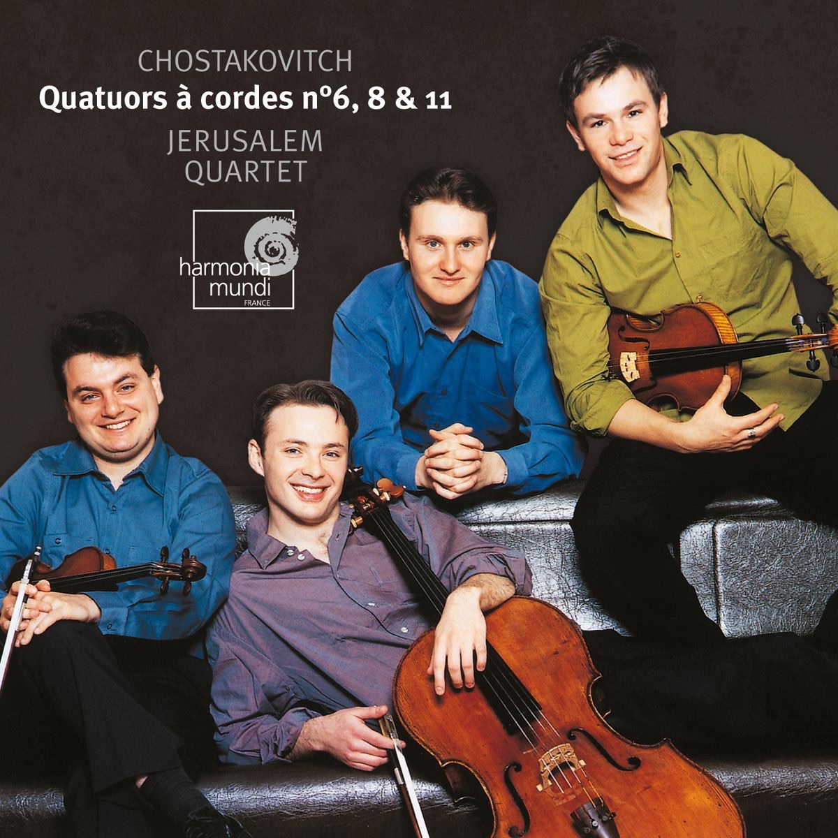 Shostakovich: String Quartets Nos. 6, 8 & 11 by Jerusalem Quartet album cover
