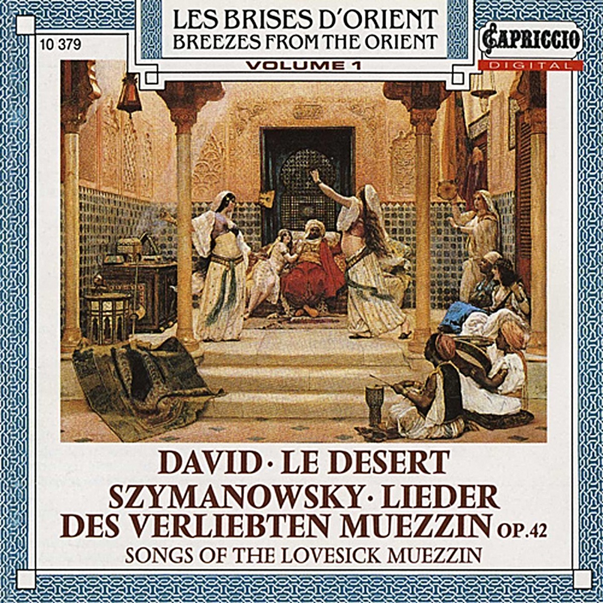 Breezes From the Orient, Vol. 1 by Rundfunk-Sinfonieorchester Berlin, Bruno Lazzaretti, Guido Maria Guida, Olivier Pascalin, St. Hedwig's Cathedral Choir & Gertrud Ottenthal album cover
