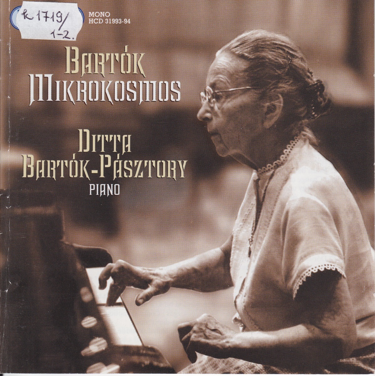 Mikrokosmos Sz. 107, BB 105 by Ditta Bartók-Pásztory album cover