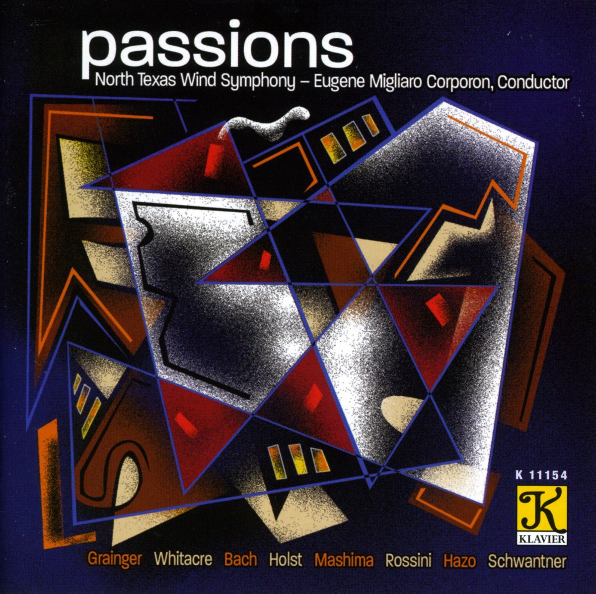 North Texas Wind Symphony: Passions by North Texas Wind Symphony album cover