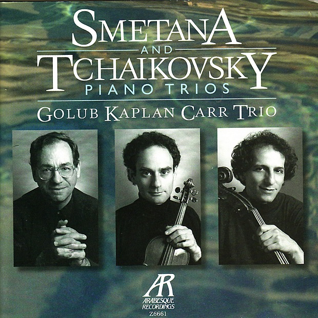 Smetana: Trio In G Minor - Tchaikovsky: Trio In A Minor by Golub Kaplan Carr Trio album cover