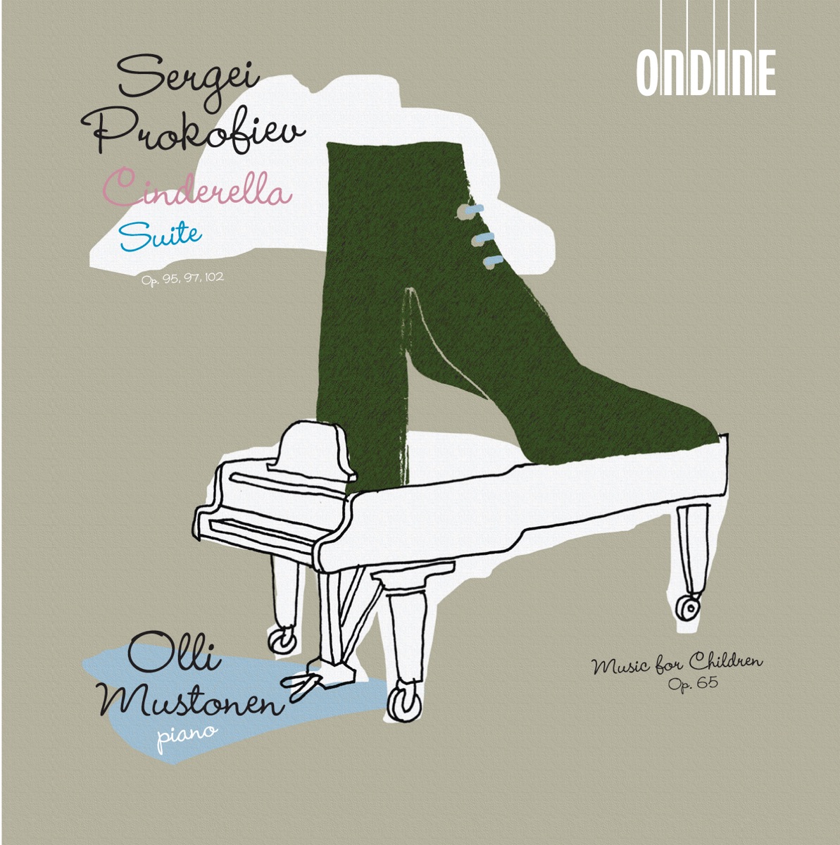Prokofiev: Cinderella Suite, Music for Children, etc by Olli Mustonen album cover