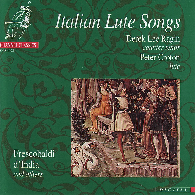 Italian Lute Songs by Derek Lee Ragin & Peter Croton album cover