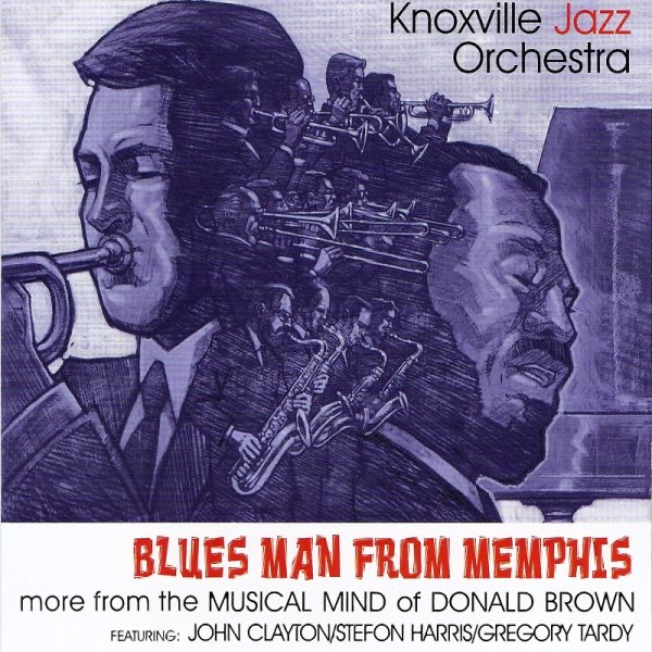 Blues Man from Memphis by Knoxville Jazz Orchestra album cover