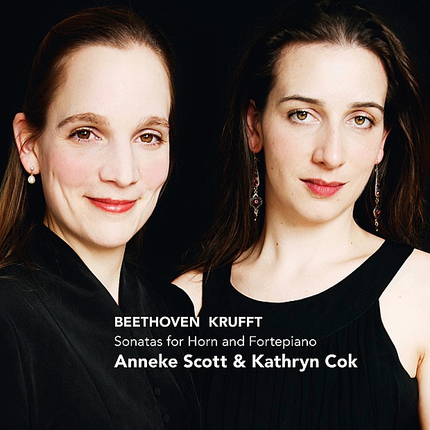 Sonatas for Horn and Fortepiano by Anneke Scott & Kathryn Cok album cover