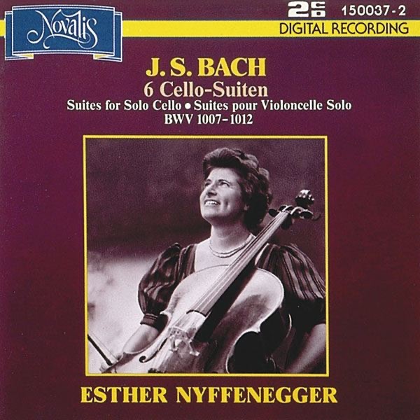 Bach: Suites for Solo Cello by Esther Nyffenegger album cover