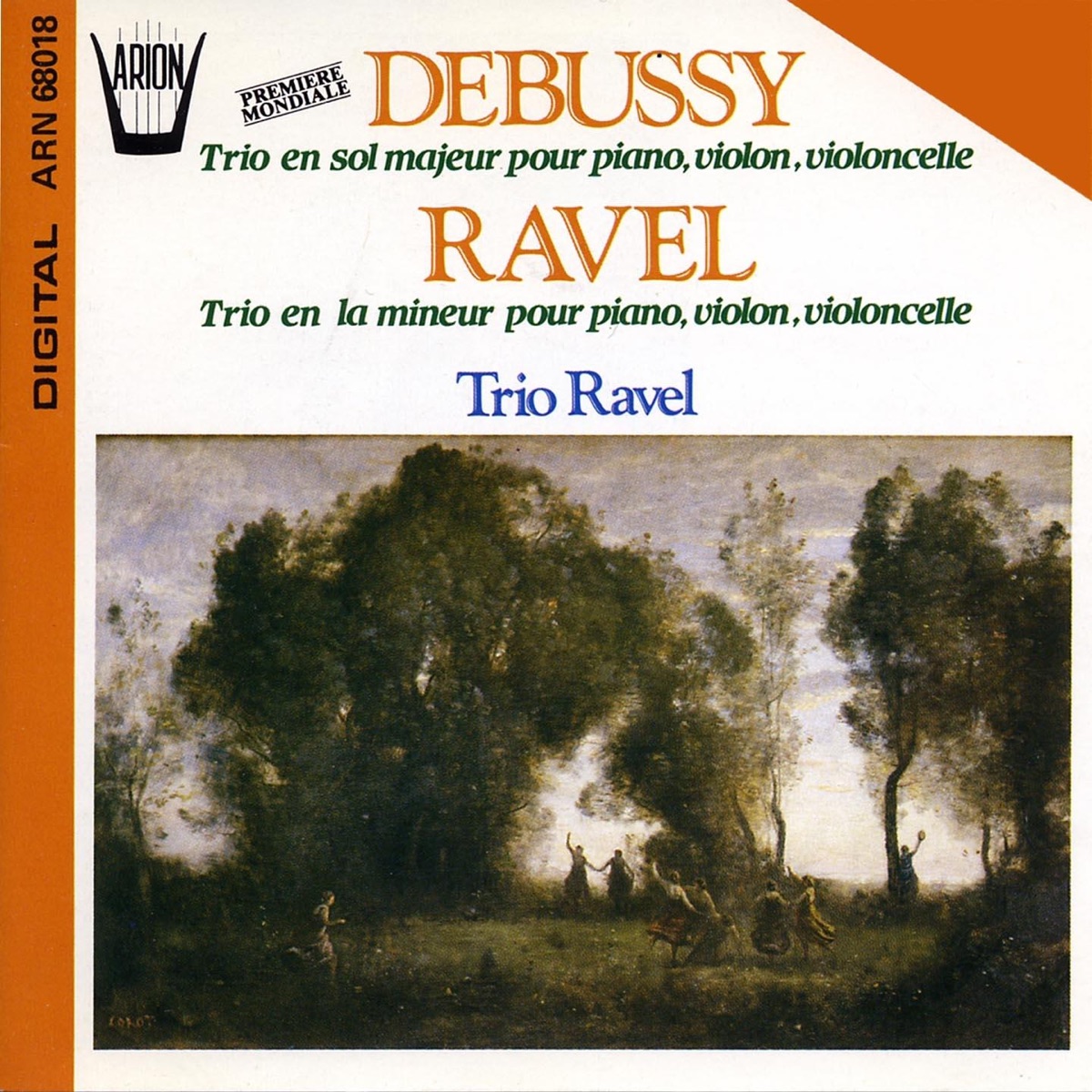 Debussy : Trio en sol majeur pour piano, violon et violoncelle - Ravel : Trio en la mineur pour piano, violon et violoncelle by Trio Ravel, Chantal de Buchy, Christian Crenne & Manfred Stilz album cover