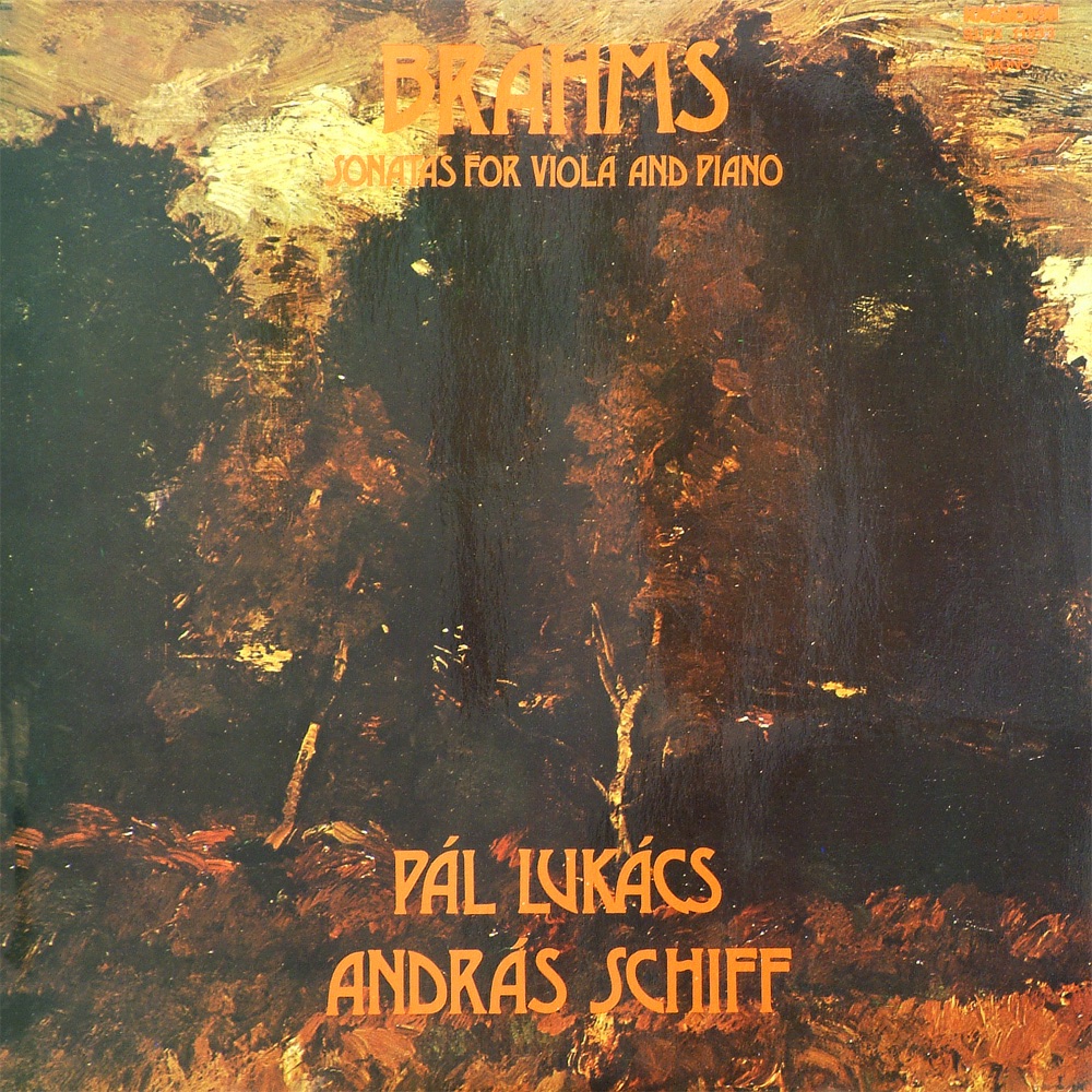 Sonatas for Viola and Piano by Pál Lukács & András Schiff album cover