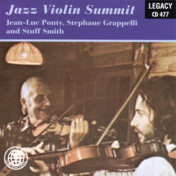 Jazz Violin Summit by Jean-Luc Ponty, Stuff Smith & Stéphane Grappelli album cover