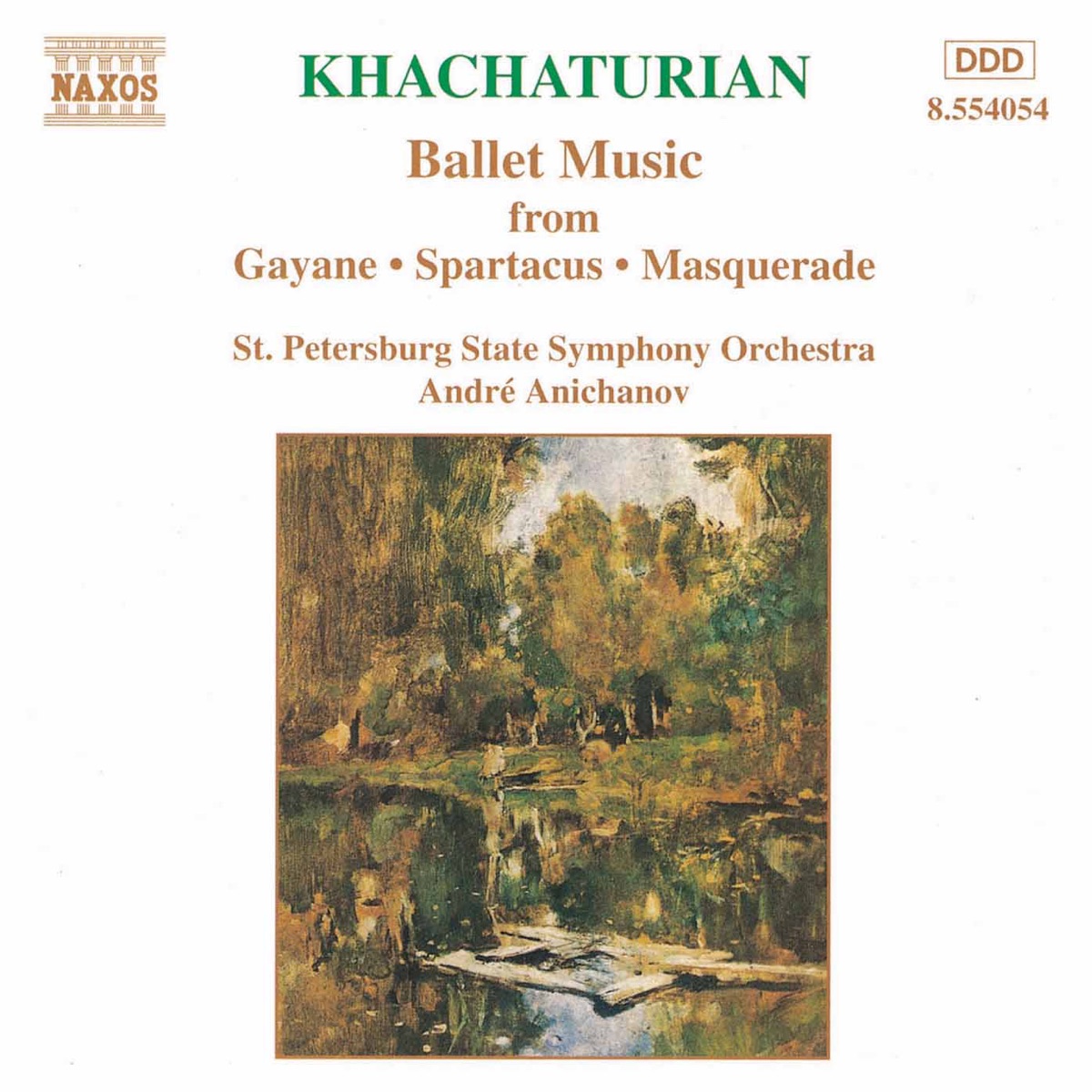 Khachaturian: Ballet Music by André Anichanov & St. Petersburg State Symphony Orchestra album cover