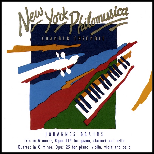 Johannes Brahms by New York Philomusica album cover