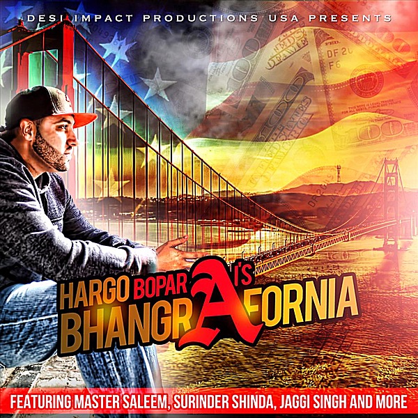 Bhangrafornia by Hargo Boparai album cover