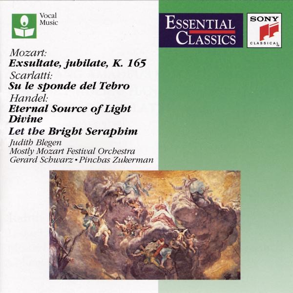 Soprano Arias by Judith Blegen album cover
