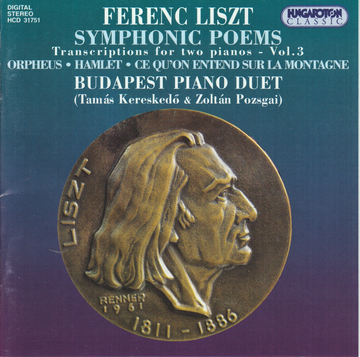 Transcriptions for two pianos Vol.3 by Budapest Piano Duet album cover