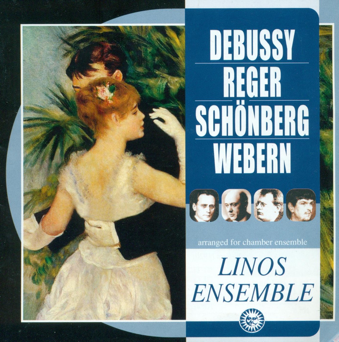 Webern: 6 Pieces, Op. 6 - Reger: Eine Romantische Suite - Schoenberg: 6 Orchester-Lieder by Simone Nold & Linos Ensemble album cover