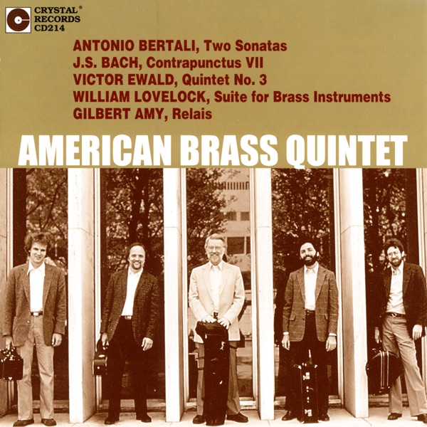 American Brass Quintet by American Brass Quintet, Raymond Mase, Chris Gekker, David Wakefield, Ronald Borror & Robert Biddlecome album cover