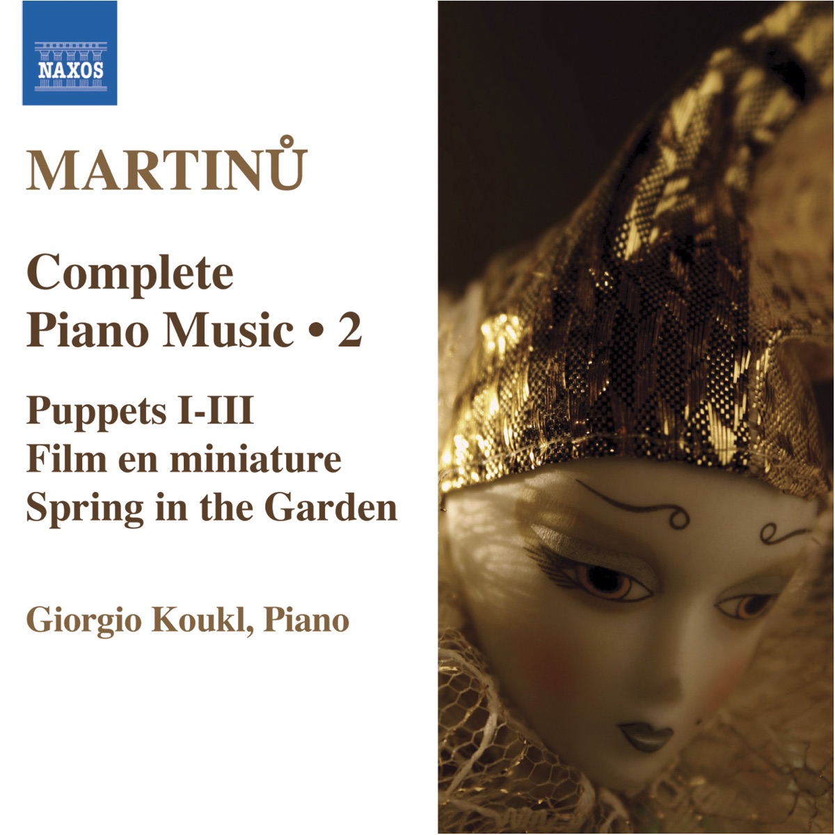 Martinů: Complete Piano Music, Vol. 2 by Giorgio Koukl album cover