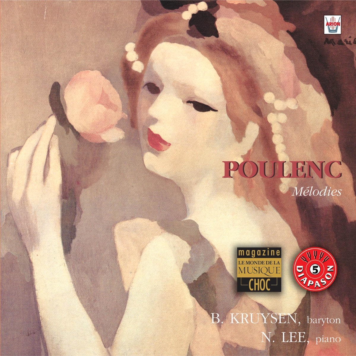 Poulenc : Mélodies - Catalogue classique 2004 by Noël Lee & Bernard Kruysen album cover