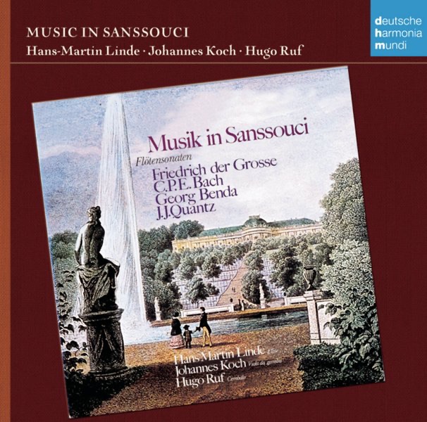 Musik in Sanssouci by Hans-Martin Linde, Johannes Koch & Hugo Ruf album cover
