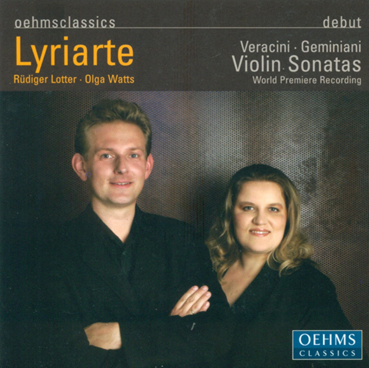 Geminiani, F.: Violin Sonatas, Op. 4 - Nos. 1, 8, 9, 10 - Veracini, F.M.: Violin Sonatas, Op. 1 - Nos. 7, 8 by Lyriarte album cover