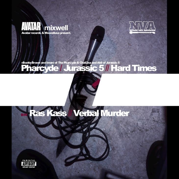 Hard Times (feat. Akil & Charli 2na) - Single by The Pharcyde featuring Charli 2na & Akil of Jurassic 5 album cover