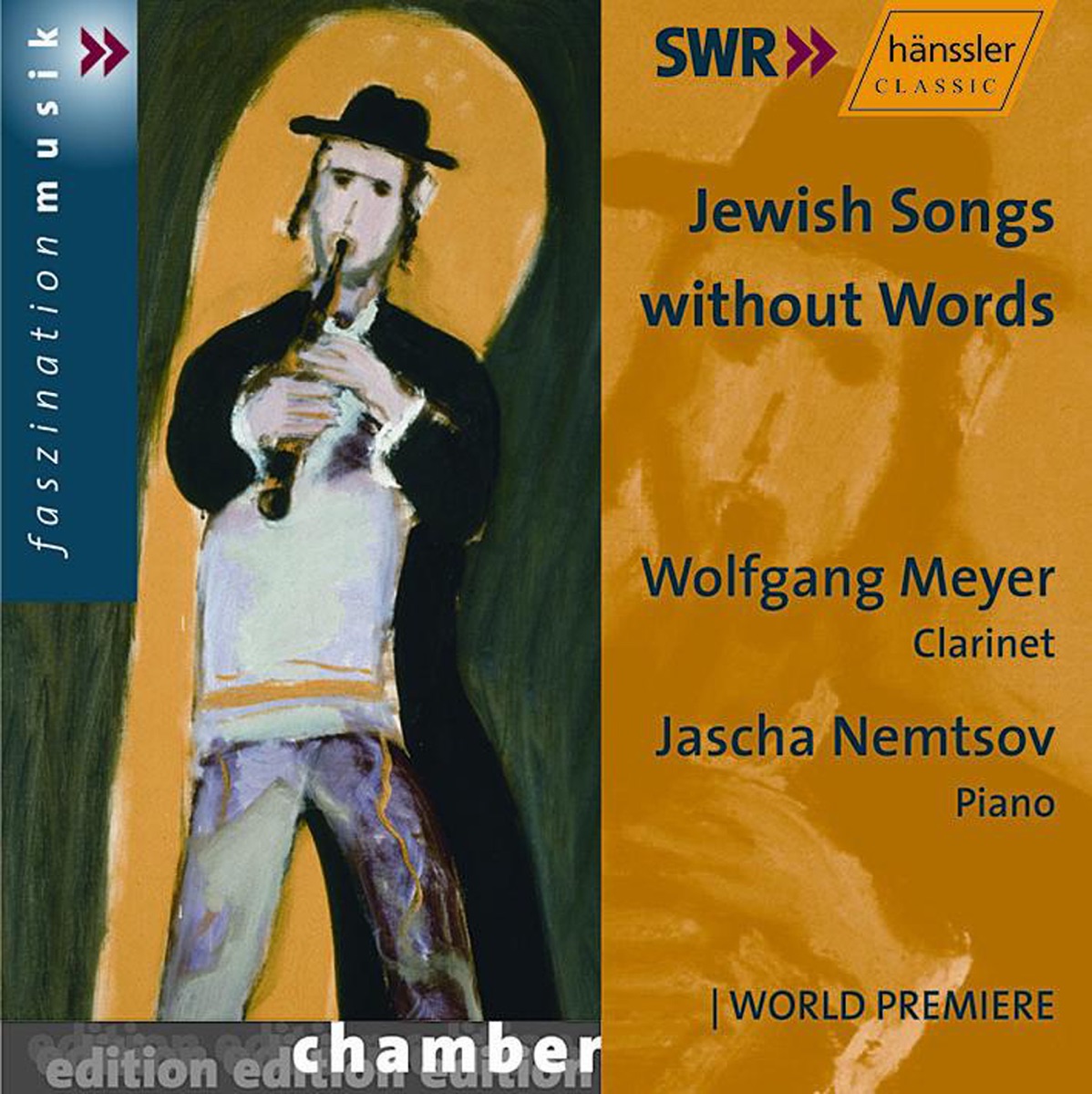 Meyer - Nemtsov: Jewish Songs Without Words by Jascha Nemtsov & Wolfgang Meyer album cover