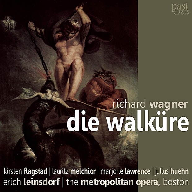 Wagner: Die Walküre by Kirsten Flagstad, Lauritz Melchior, Marjorie Lawrence, Julius Huehn, The Metropolitan Orchestra Boston, The Metropolitan Opera Boston & Erich Leinsdorf album cover