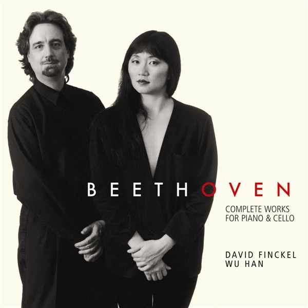 Beethoven: Complete Works for Piano & Cello by David Finckel & Wu Han album cover
