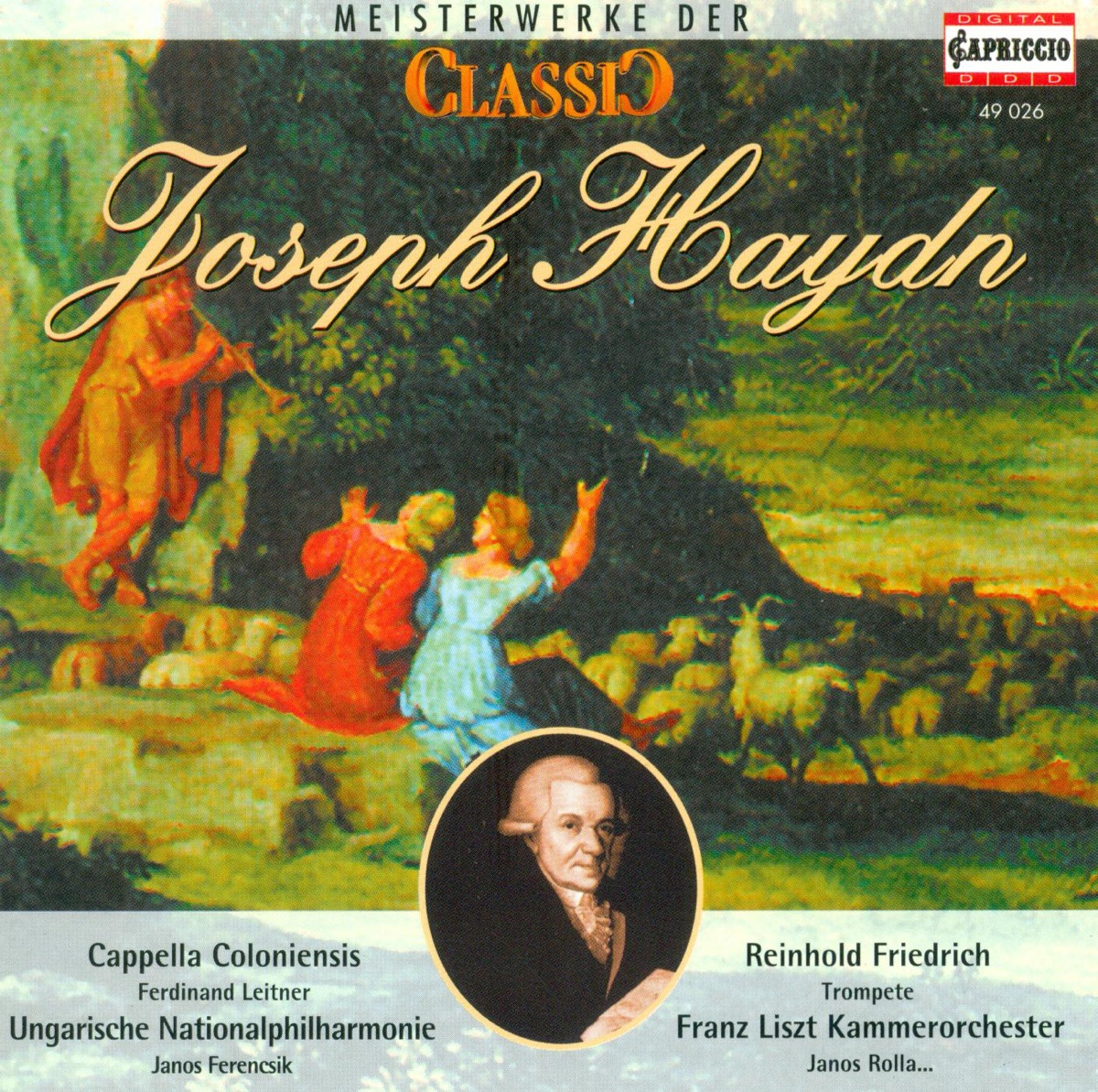 Classic Masterworks - Joseph Haydn by Sir Neville Marriner, Academy of St Martin in the Fields, Reinhold Friedrich, Janos Ferencsik, Hungarian National Philharmonic, Miklós Perényi, Janos Rolla, Franz Liszt Chamber Orchestra, Götz Teutsch, Eckart Haupt, Arkadi Zenziper, Cappella Coloniensis, Joshua Rifkin, Kodály Quartet, Lajos Lencsés, Hans Kalafusz, Hermann Herder, Stuttgart Radio Symphony Orchestra, Rudolf Gleissner, Tibor Maruzsa, Adam Friedrich, Linos Ensemble & Ferdinand Leitner album cover