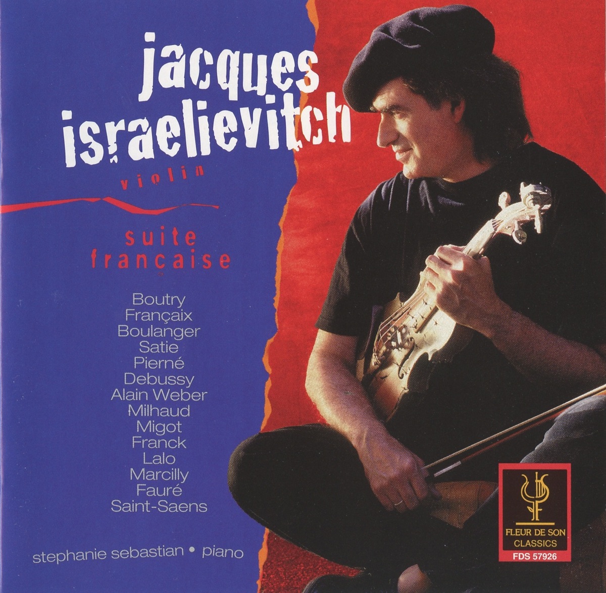 Suite Francaise by Jacques Israelievitch & Stephanie Sebastian album cover