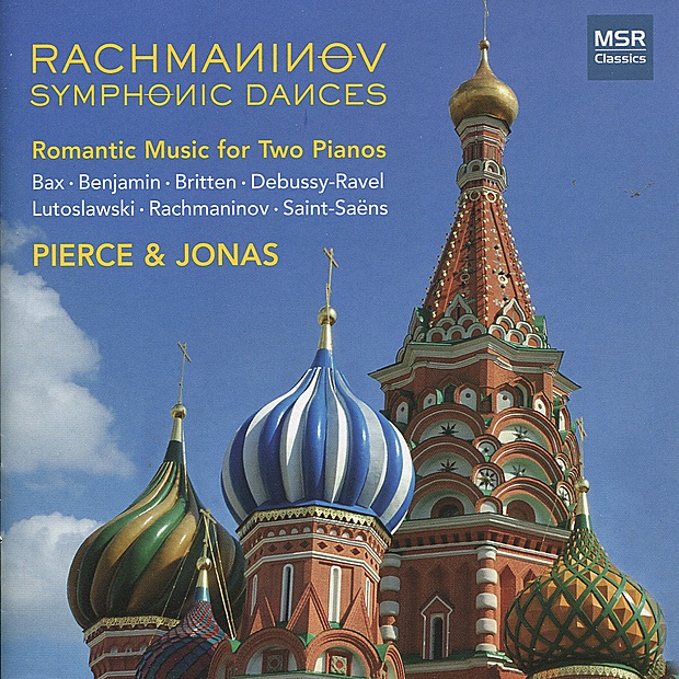 Symphonic Dances: Romantic Music for Two Pianos by Joshua Pierce & Dorothy Jonas album cover