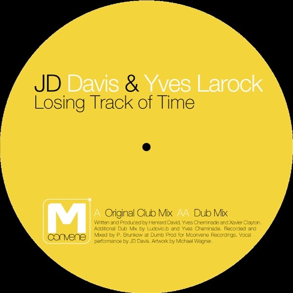 Losing Track of Time - EP by JD Davis & Yves Larock album cover