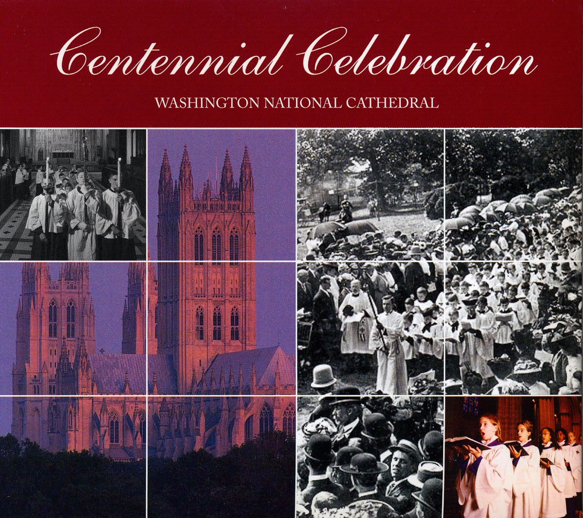 Washington National Cathedral: Centennial Celebration by Washington Symphonic Brass, members, Michael McCarthy, Washington National Cathedral Choir of Men and Boys, Christian Sidak, Washington National Cathedral Choir of Men and Girls, Scott Hanoian & Erik Suter album cover