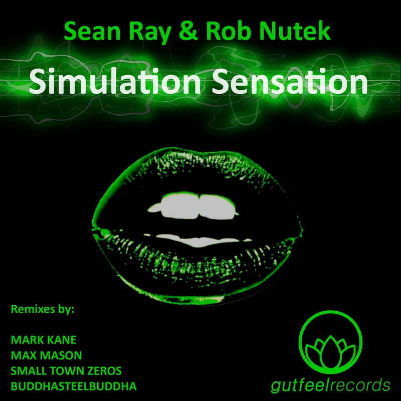 Simulation Sensation - EP by Sean Ray & Rob Nutek album cover