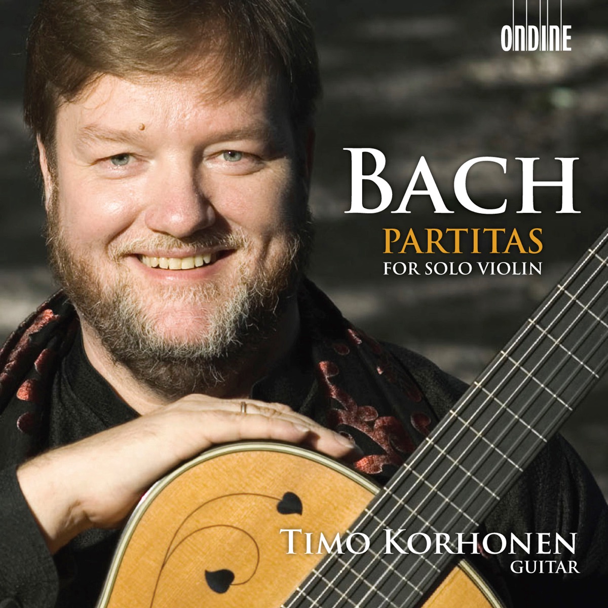 Bach: Partitas for Solo Violin by Timo Korhonen album cover