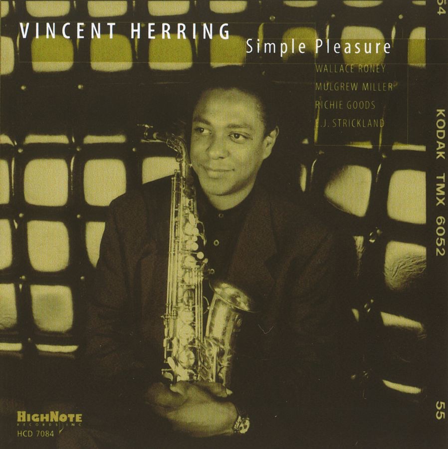 Simple Pleasure by Vincent Herring album cover