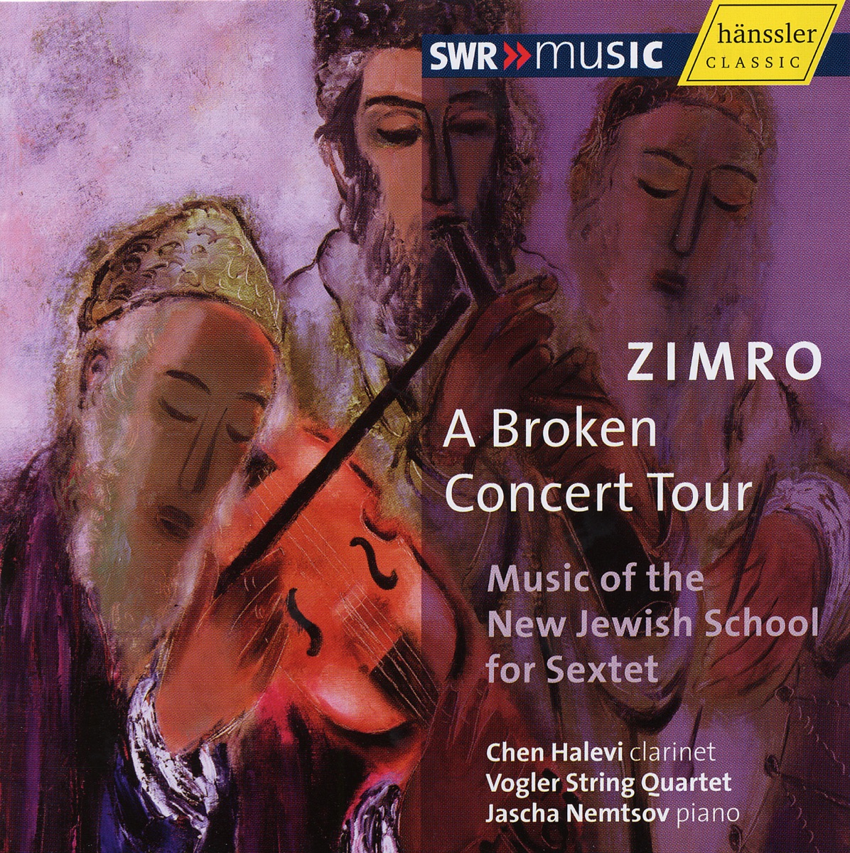 Achron, J.: Children's Suite - Prokofiev, S.: Overture On Hebrew Themes - Chajes, J.: Palestinian Suite - Stillman, M.: Fantasy On a Chassidic Theme by Jascha Nemtsov, Chen Halevi & Vogler String Quartet album cover