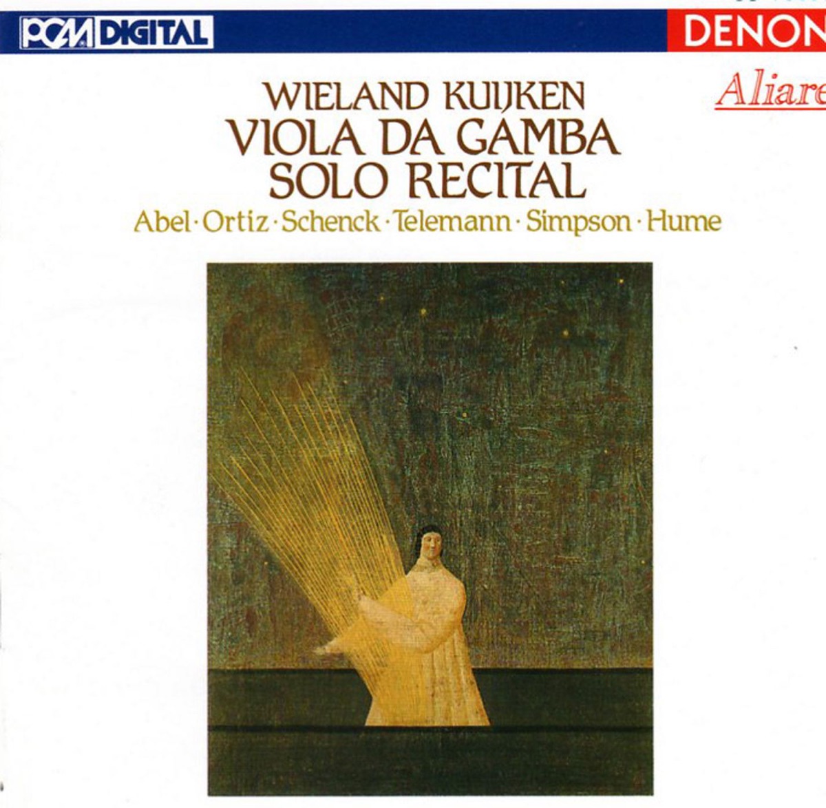 Viola Da Gamba Solo Recital by Wieland Kuijken album cover