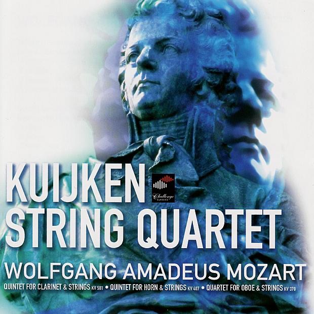 Mozart: Quintet for Clarinet & Strings, Quintet for Horn & Strings, Quartet for Oboe & Strings by Kuijken String Quartet album cover