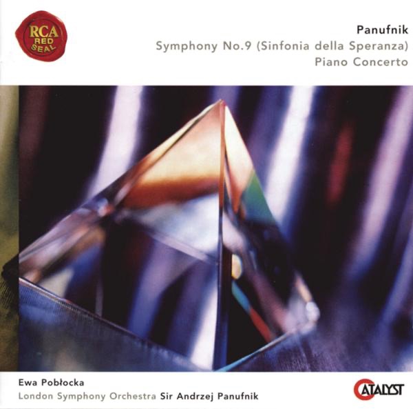 Panufnik: Symphony No. 9 & Piano Concerto by Ewa Pobłocka & London Symphony Orchestra album cover