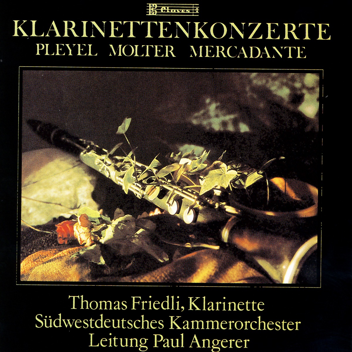 Classical Clarinet Concertos by Thomas Friedli, Südwestdeutsches Kammerorchester Pforzheim & Paul Angerer album cover