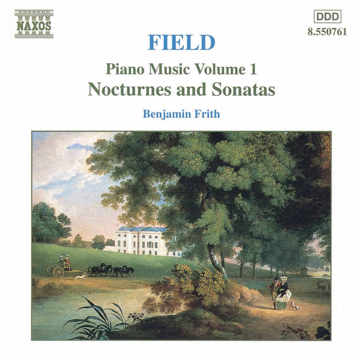 Field: Piano Music, Vol. 1 by Benjamin Frith album cover